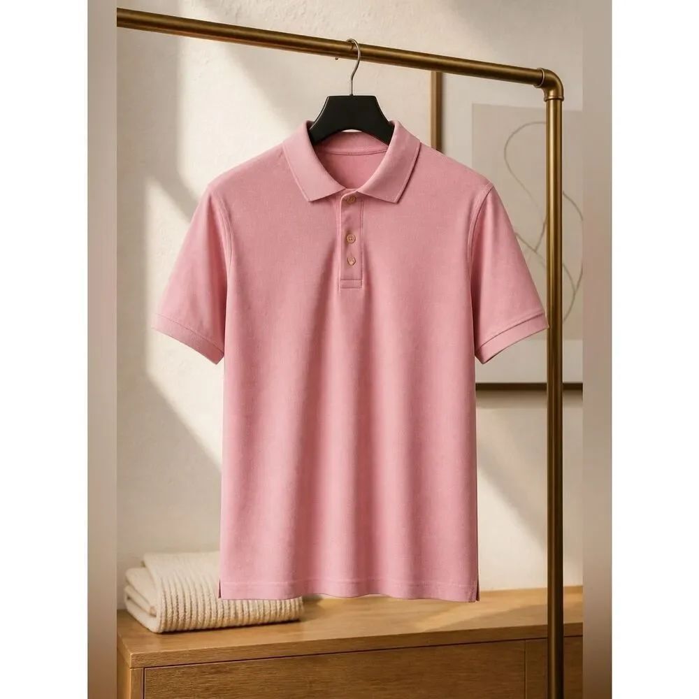 PINK POLO SHIRT SIZE 2XL